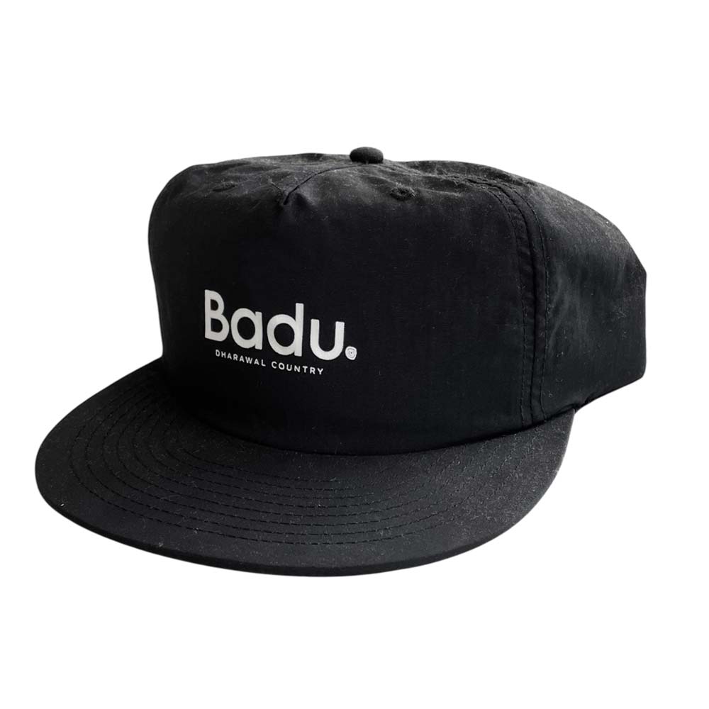 Badu 5-Panel Hat Black